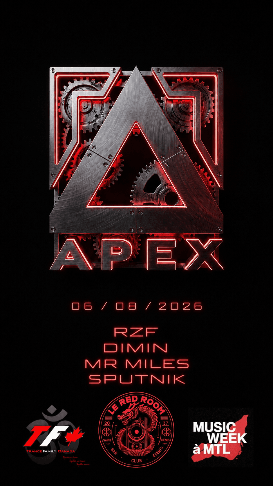 Trance Family Canada - Apex III - Le Red Room
